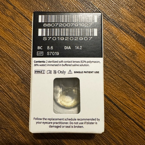 Chromaview Eyes of Harmony Colored Contact Lenses - Picture 3 of 5